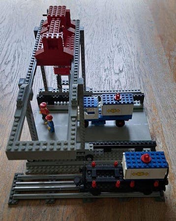 Lego Set - 7823 - City - Container Crane Depot, Nieuw