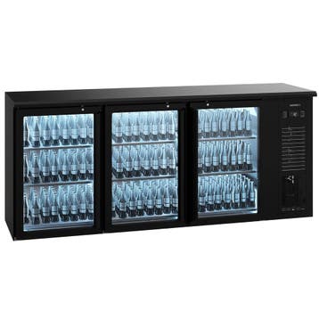 Barkoelkast | E3-SERIE | 537L | Antracietgrijs | +2°C/+18°C, Verzenden, Nieuw in verpakking