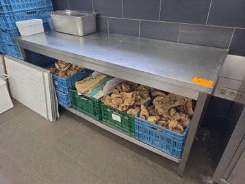 Inox werkbank, Nieuw in verpakking