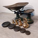 Antieke Engelse balansweegschaal ‘TO WEIGH 7 LB’ met, Antiek en Kunst