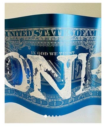 Karl Lagasse (1981) - One Dollar Blue One blanc, Antiquités & Art
