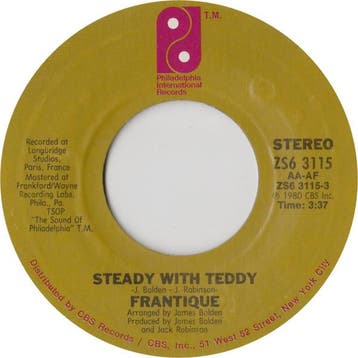 Frantique - Steady With Teddy / Sensual You All, Verzenden