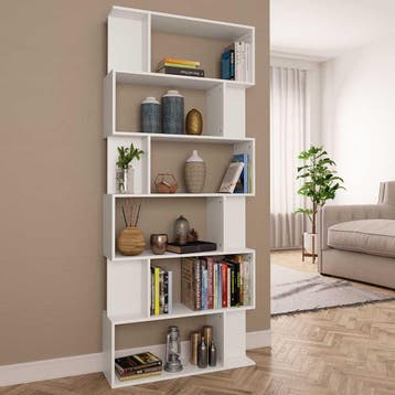 vidaXL Boekenkast / kamerscherm 80x24x192 cm bewerkt hout, Verzenden