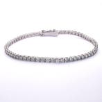 Zonder minimumprijs - Armband - 14 karaat Witgoud - 4.67ct., Handtassen en Accessoires, Armbanden, Nieuw