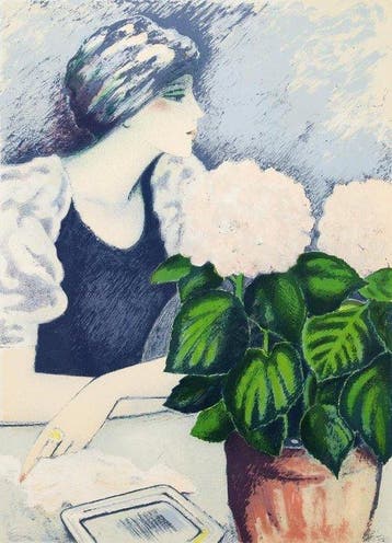 Jean-Pierre Cassigneul (1935) - Hydrangea