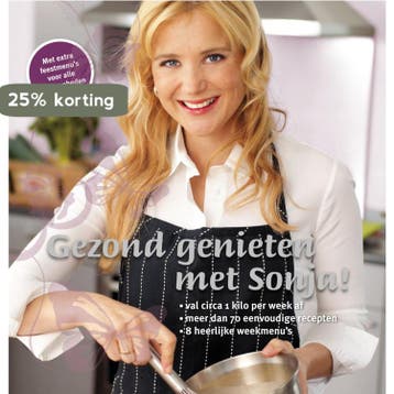 Gezond genieten met Sonja 9789078211105 S. Bakker, Verzenden, Gelezen, S. Bakker