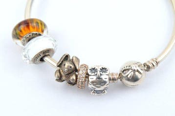 Zonder minimumprijs - Pandora - Armband 925 sterling, Handtassen en Accessoires, Nieuw