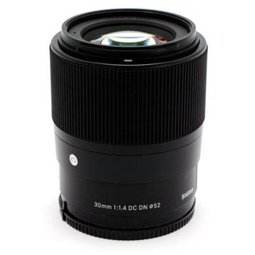 Sigma 30mm F/1.4 DC DN Contemporary Sony E Zoomlens, Nieuw