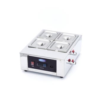 Chocoladesmelter | 1/6 GN | 4 GN Bakken | 30–100°C | 1.5kW, Verzenden, Nieuw in verpakking
