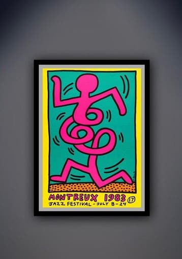 Keith Haring - MONTREUX, 1983. - Années 1980