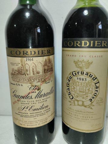 1964 Clos Grandes Murailles & 1983 Chateau Gruaud Larose -, Collections, Vins