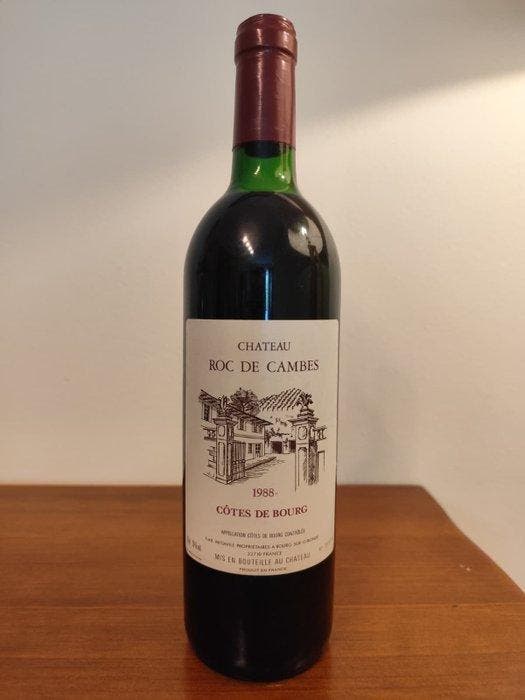 1988 Château Roc de Cambes - Côtes de Bourg - 1 Fles (0,75, Collections, Vins