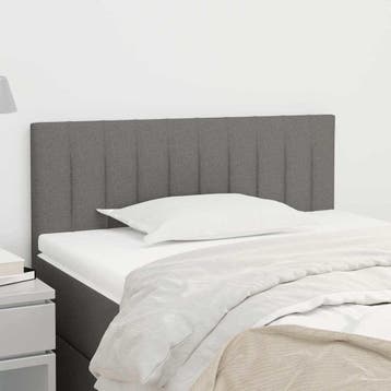 Hoofdbord Donkergrijs 100cm | 33% Korting | Retour Deal, Maison & Meubles, Verzenden