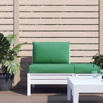 vidaXL Palletkussens 2 st stof groen, Verzenden, Nieuw