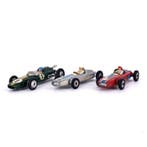 Corgi, Dinky Toys 1:64 - Modelauto (3) - 3 Vintage 60´s F1