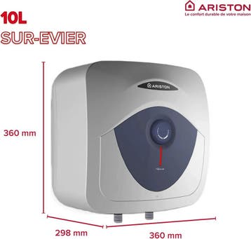Ariston Blu Evo RS elektrische boiler 10 l bovenbouw 1500 W, Ophalen of Verzenden, Nieuw