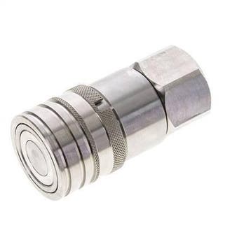 Acier inoxydable DN 12 à face plate pour prise hydraulique G, Doe-het-zelf en Bouw, Verzenden, Nieuw