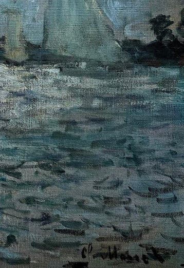 Claude Monet (1840-1926) - Les Barques, Régates à Argenteuil