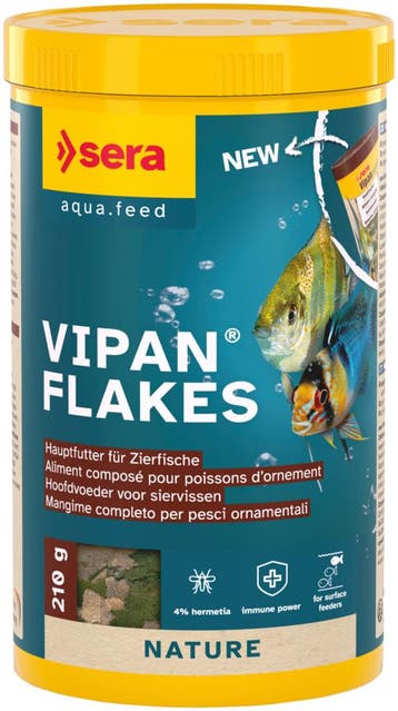 Sera Vipan Flakes 250ml (Sera aquariumvoer), Dieren en Toebehoren, Ophalen of Verzenden, Nieuw, Overige typen