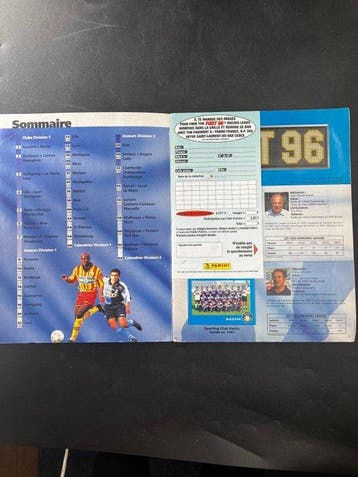 1996 Panini Original edition, Foot 96 Sticker Album
