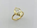 Ring - 14 karaat Geel goud - 2.05ct. tw. Diamant (Lab-grown)