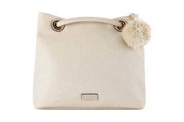 Michael Kors Schoudertas Beige, Verzenden, Zo goed als nieuw, Beige