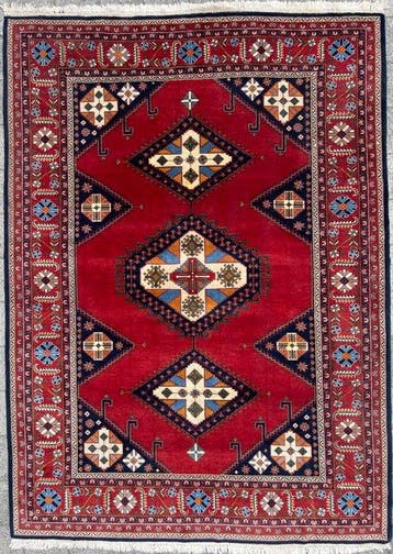 Indo Yalameh - Gereinigd - handgeknoopt - wol - Tapijt - 352