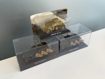 Altaya + Criel Model 1:43 - Modelmachines - 2 x Sd.