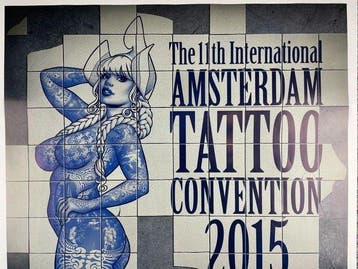 Vince Ruarus - Amsterdam tattoo convention 2015 A0 formaat