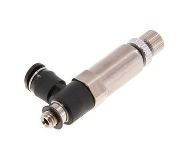 Pneumatische Drukregelaar 4mm - M5, Verzenden, Nieuw