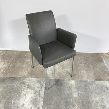 Set Van 4 Eetkamerstoelen Ultimo - Ongebruikt, Verzenden, Zo goed als nieuw, Grijs