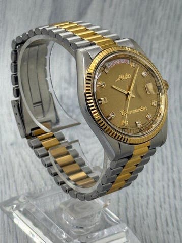 Mido - Commander - Sans prix de réserve - Homme - 1970-1979, Handtassen en Accessoires, Nieuw