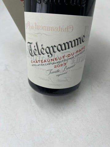 2023 Famille Brunier Télégramme - Châteauneuf-du-Pape - 1, Verzamelen, Nieuw
