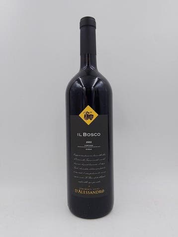 2003 Tenimenti D Alessandro, Il Bosco - Toscane - 3 Magnums, Nieuw