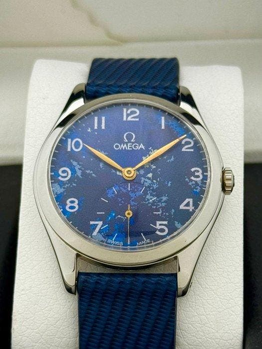Omega - Jumbo “Blue Marble” Sub Second Cal.285 - 2503-2 -, Handtassen en Accessoires, Horloges | Heren