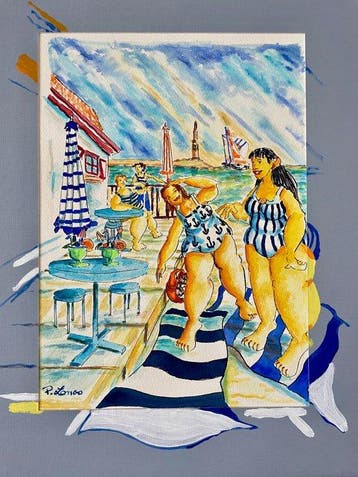 Patrice Longo (1960) - Les baigneuses