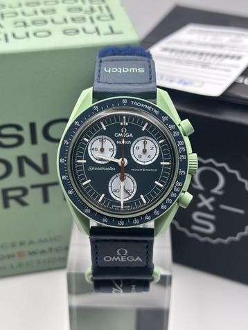 Omega x Swatch - MoonSwatch - Mission on Earth - Sans prix, Bijoux, Sacs & Beauté