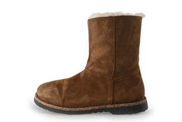 Birkenstock Laarzen in maat 40 Bruin, Kleding | Dames, Schoenen, Hoge laarzen, Bruin, Verzenden, Zo goed als nieuw