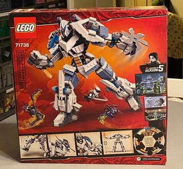 Lego Set - 71738 - Ninjago - Zanes Titan Mech Battle, Nieuw