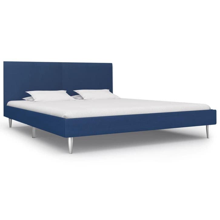 Bedframe 180x200 blauw | 35% Korting | Retour Deal, Maison & Meubles, Chambre à coucher | Lits, Envoi