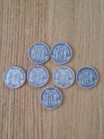 France. 5 Francs 1848/1876 Hercule (lot de 7 monnaies) (Sans, Postzegels en Munten
