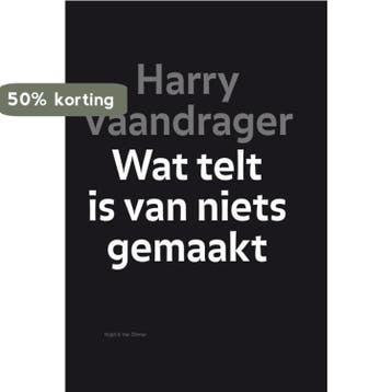 Wat telt is van niets gemaakt 9789038893631 Harry Vaandrager, Verzenden, Gelezen, Harry Vaandrager