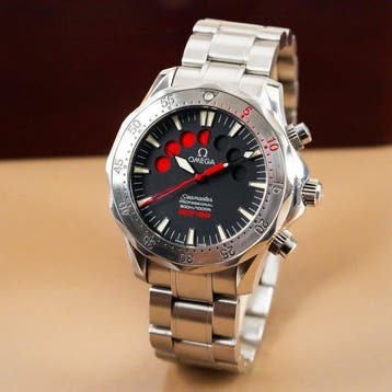 Omega - Seamaster Apnea 300M Jacques Mayol Black Dial -
