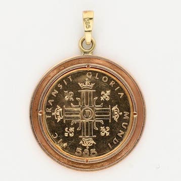 Hanger - 14 karaat Geel goud