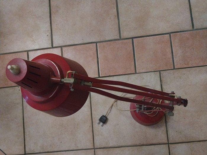 tecnolampade - Lamp - IJzer - Industriële lamp, Antiquités & Art, Antiquités | Assiettes décoratives & Carrelages