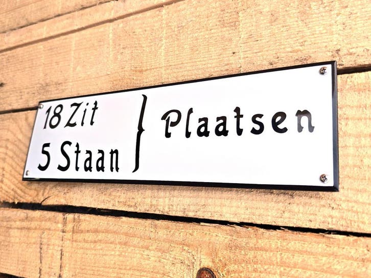 18 Zit| 5 Staan Plaatsen, Collections, Marques & Objets publicitaires, Envoi