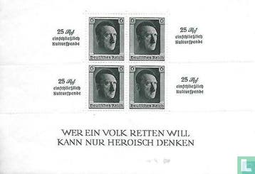 Duitse Rijk - Cultuur - 1937, Verzenden