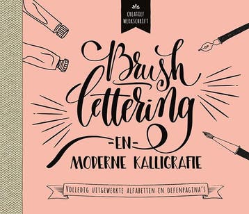 Brushlettering en moderne kalligrafie / Creatief werkschrift, Verzenden, ZNU