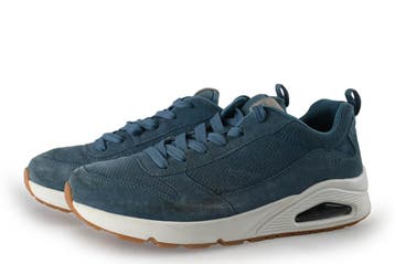 Skechers Sneakers in maat 45 Blauw, Kleding | Heren, Schoenen, Zo goed als nieuw, Skechers, Sneakers, Verzenden