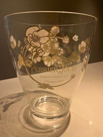 Perrier-Jouët - Champagne koeler (7) - Glas, Plastic -